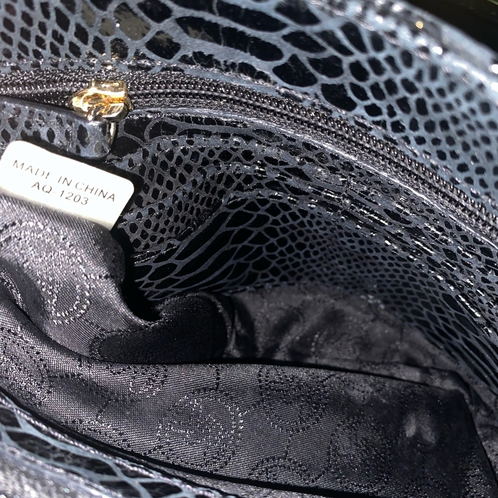 Michael Kors Python Lthr Mini Gorg Crossbody Bag - image 5